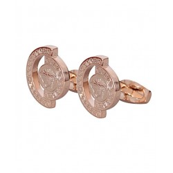 Versace Logo Golden Shaped Cufflinks